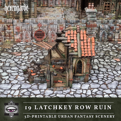 19 Latchkey Row Ruin- Tired World Studio