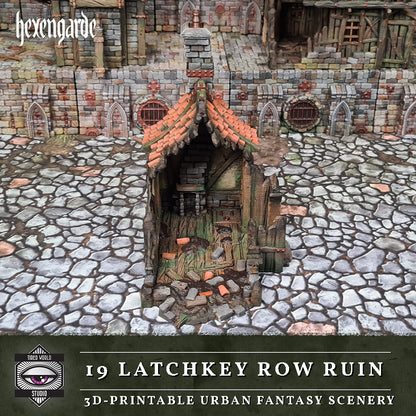 19 Latchkey Row Ruin- Tired World Studio