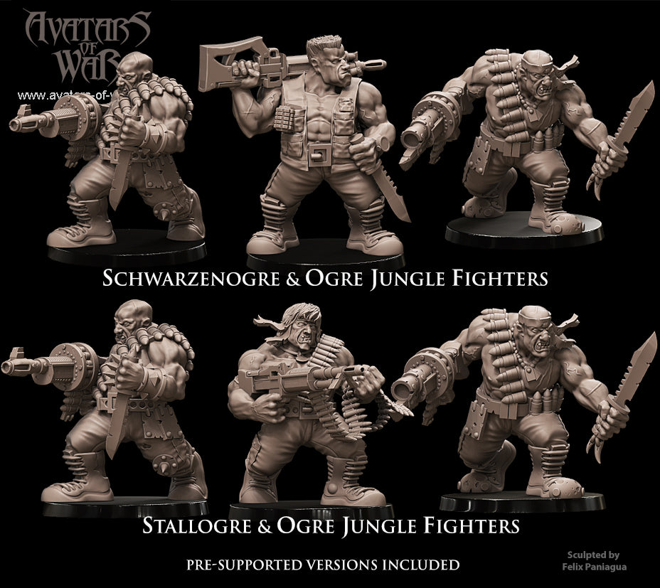 Ogre Jungle Fighters by Avatars of War