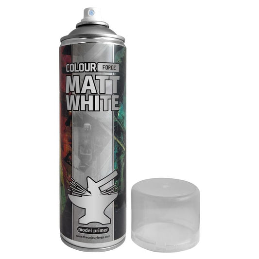 Colour Forge - Aerosol Spray Primer - Matt White 500ml