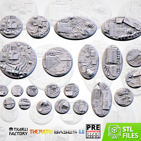 Egyptian Bases By Txarli Factory