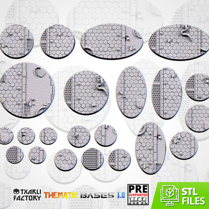 City Sci-Fi Bases By Txarli Factory