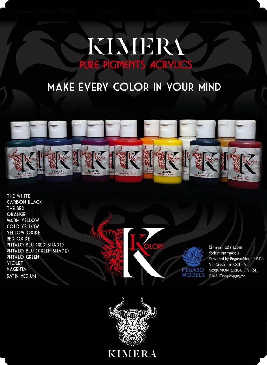 Kimera Kolors Pure Pigments Paint Set