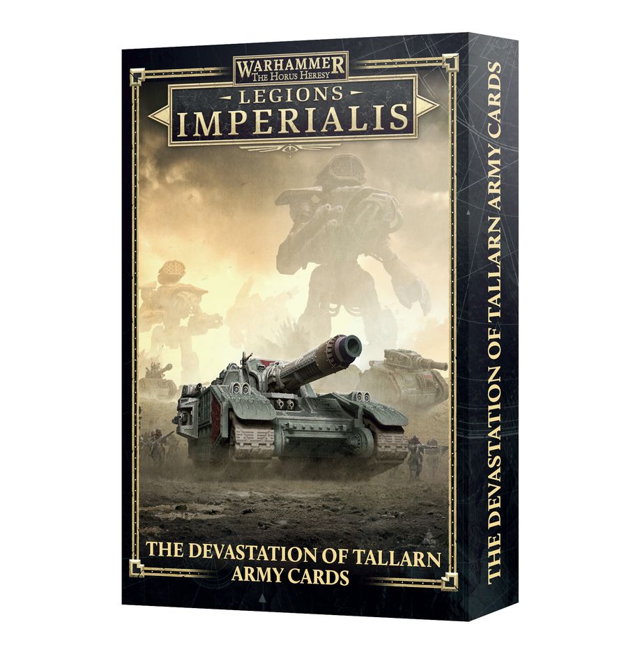 LEGIONS IMPERIALIS: DEVASTATION OF TALLARN ARMY CARDS