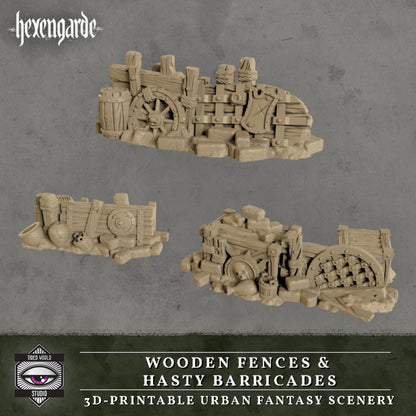 Wooden Fences & Hasty Barricades - Tired World Studio