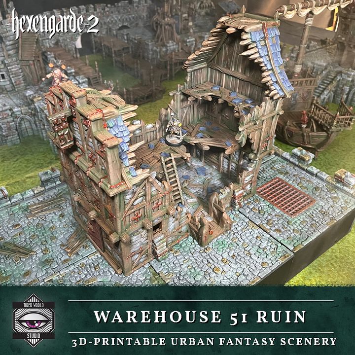 Warehouse 51 Ruin - Tired World Studio