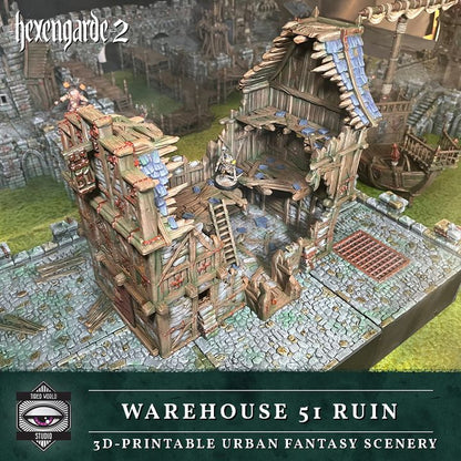 Warehouse 51 Ruin - Tired World Studio