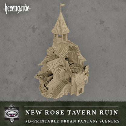 New Rose Tavern Ruin- Tired World Studio