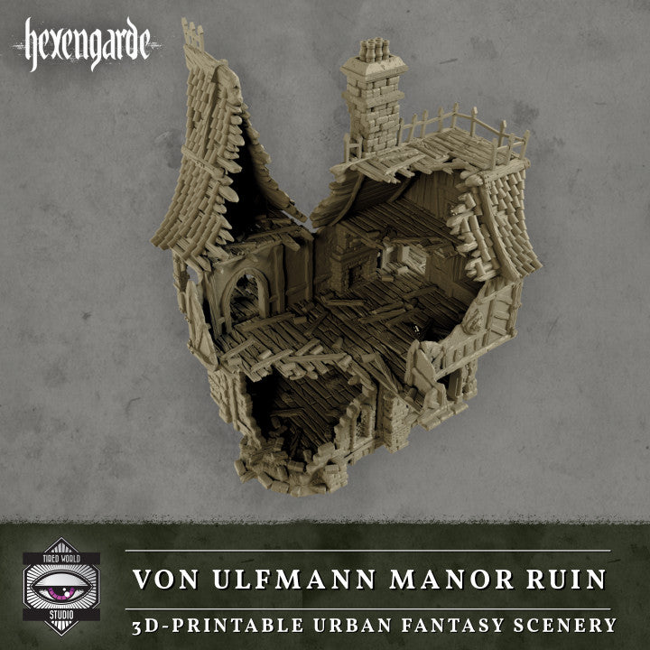 Von Ulfmann Manor Ruin - Tired World Studio