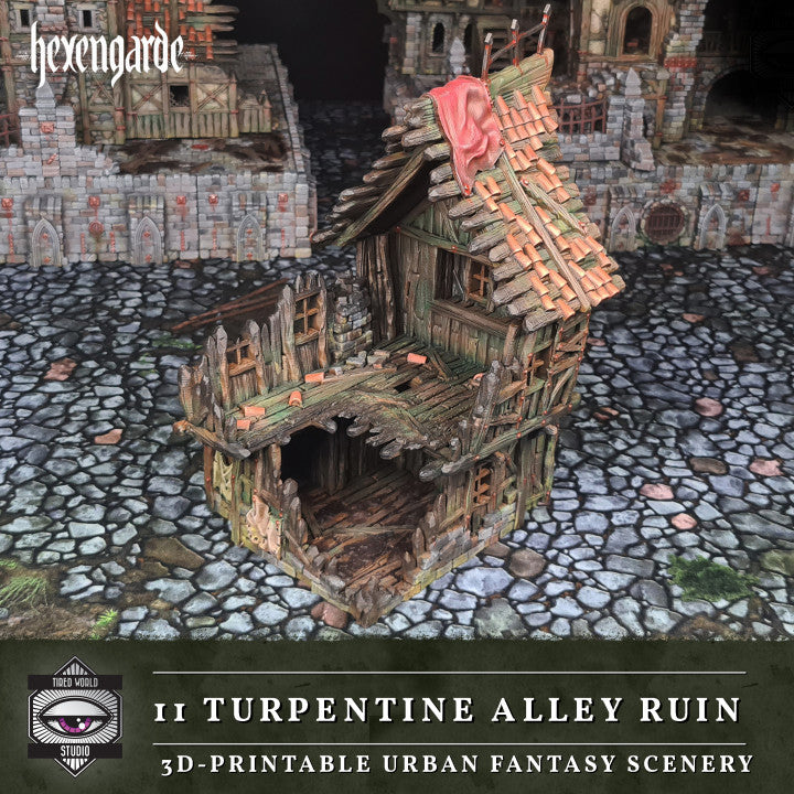 11 Turpentine Alley Ruin - Tired World Studio