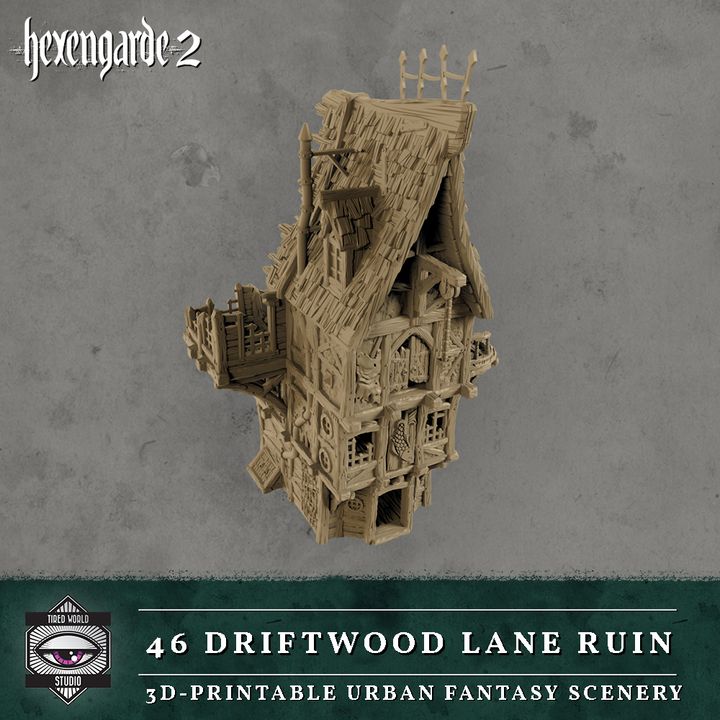 46 Driftwood Lane Ruin - Tired World Studio