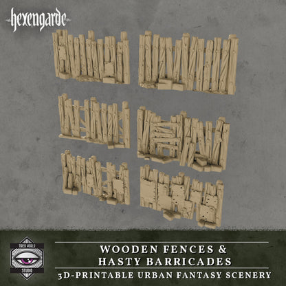 Wooden Fences & Hasty Barricades - Tired World Studio