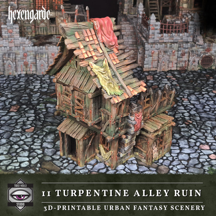 11 Turpentine Alley Ruin - Tired World Studio