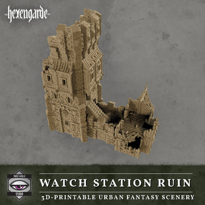 Watch Station Ruin - Tired World Studio