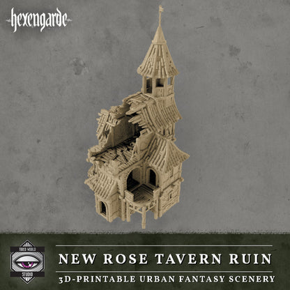 New Rose Tavern Ruin- Tired World Studio