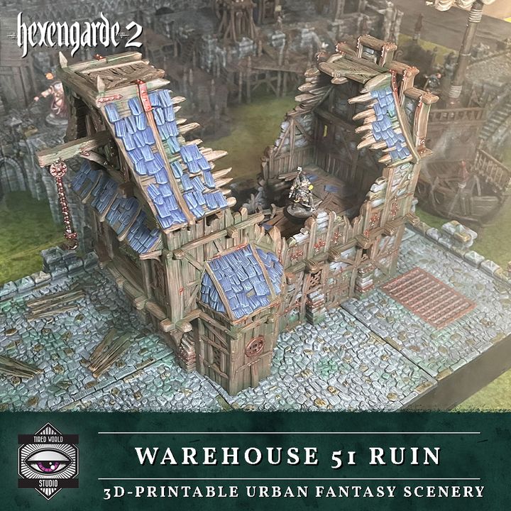 Warehouse 51 Ruin - Tired World Studio