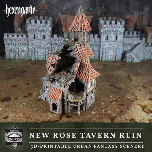 New Rose Tavern Ruin- Tired World Studio