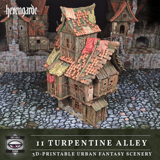 11 Turpentine Alley - Tired World Studio