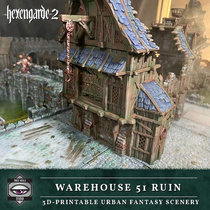 Warehouse 51 Ruin - Tired World Studio