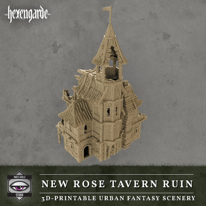 New Rose Tavern Ruin- Tired World Studio