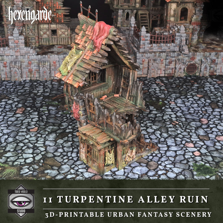 11 Turpentine Alley Ruin - Tired World Studio