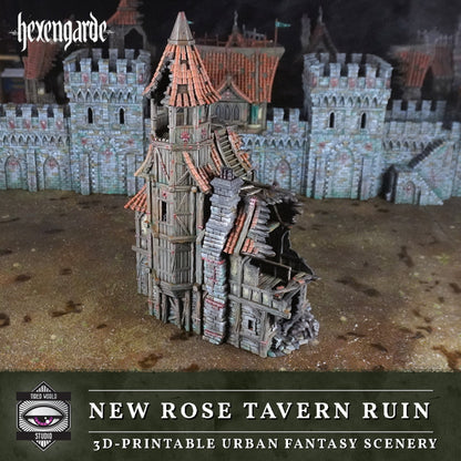 New Rose Tavern Ruin- Tired World Studio