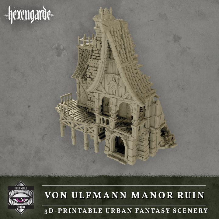 Von Ulfmann Manor Ruin - Tired World Studio