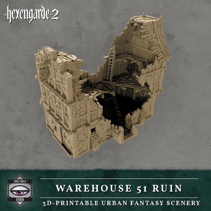 Warehouse 51 Ruin - Tired World Studio