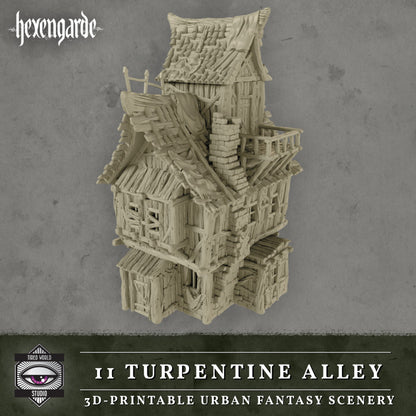 11 Turpentine Alley - Tired World Studio