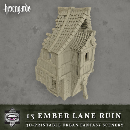 13 Ember Lane Ruin - Tired World Studio