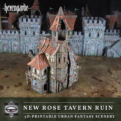 New Rose Tavern Ruin- Tired World Studio