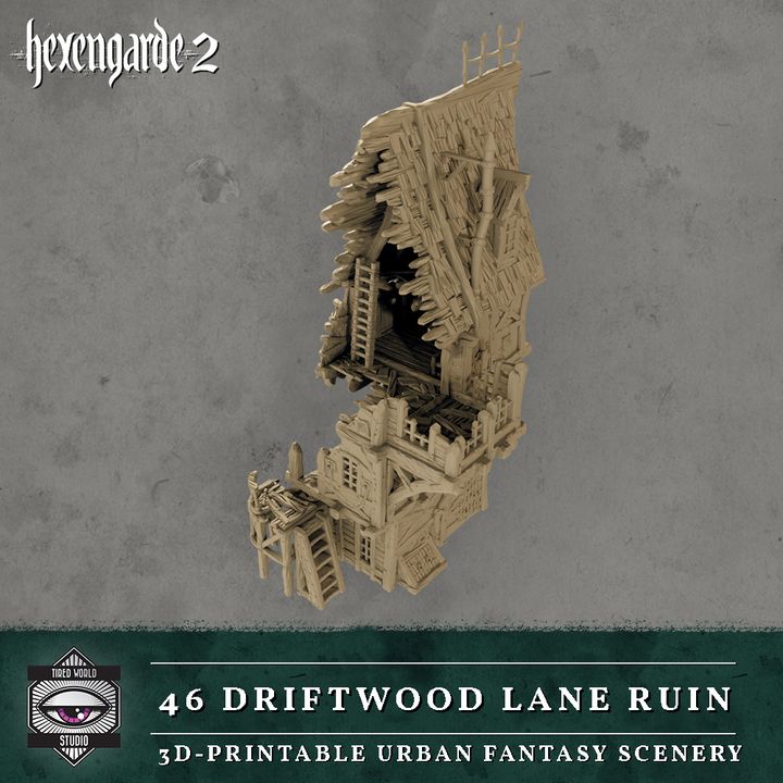 46 Driftwood Lane Ruin - Tired World Studio