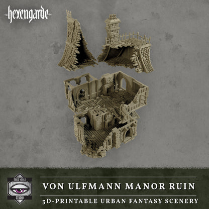 Von Ulfmann Manor Ruin - Tired World Studio