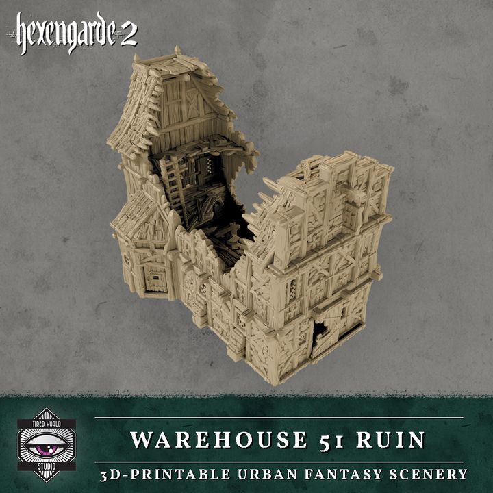 Warehouse 51 Ruin - Tired World Studio