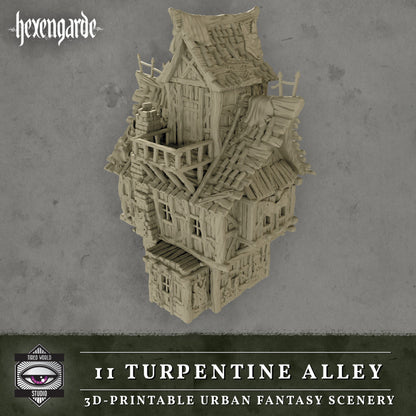 11 Turpentine Alley - Tired World Studio