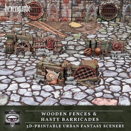 Wooden Fences & Hasty Barricades - Tired World Studio