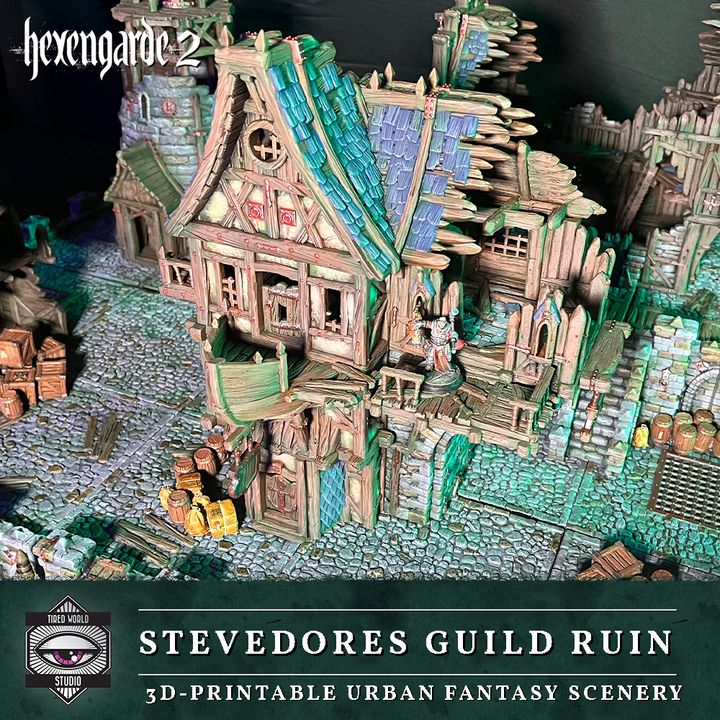 Stevedores Guild Ruin- Tired World Studio