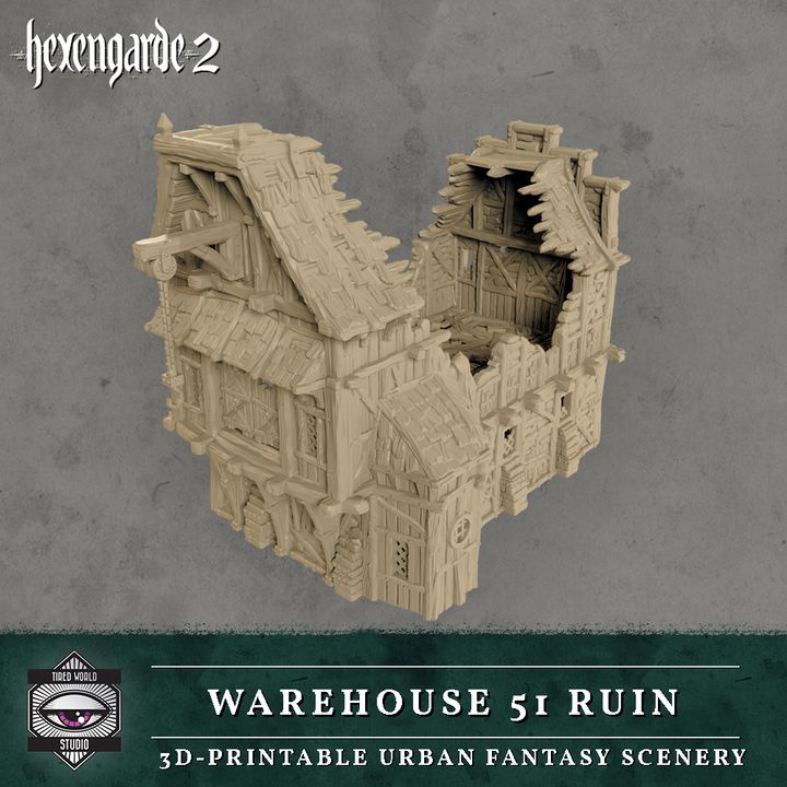 Warehouse 51 Ruin - Tired World Studio