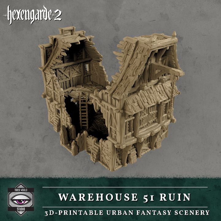 Warehouse 51 Ruin - Tired World Studio