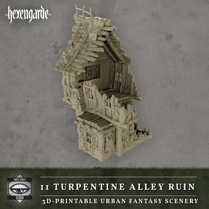 11 Turpentine Alley Ruin - Tired World Studio