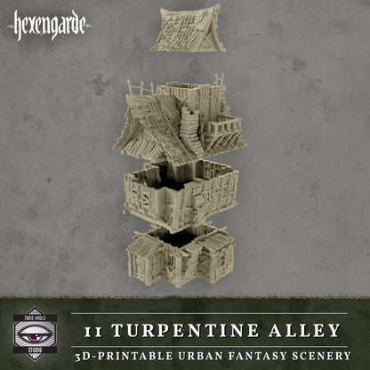 11 Turpentine Alley - Tired World Studio