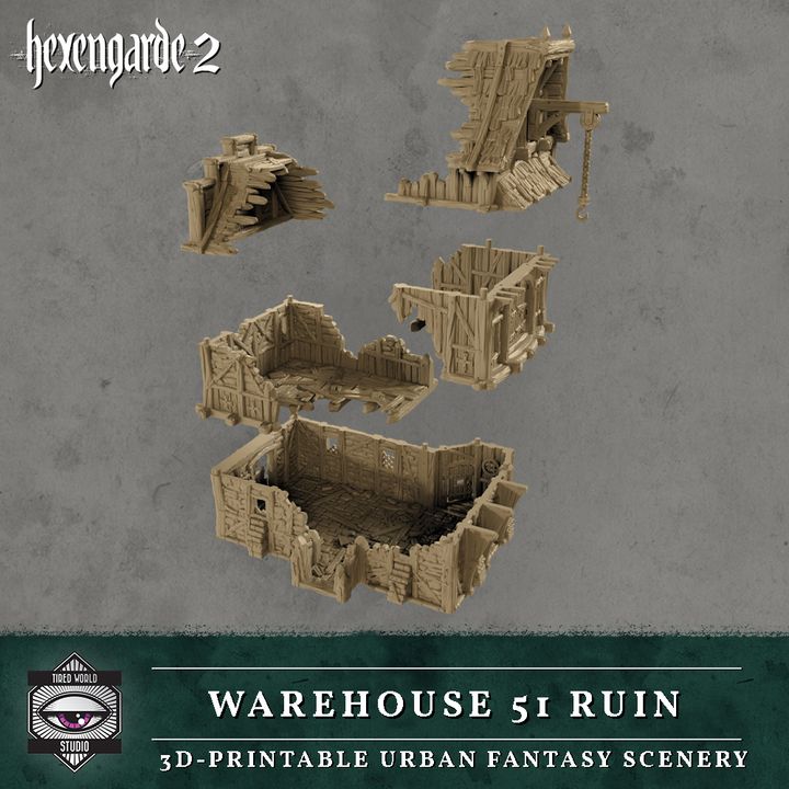 Warehouse 51 Ruin - Tired World Studio