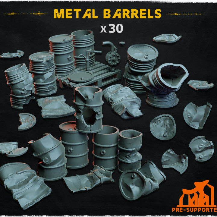 Metal barrels