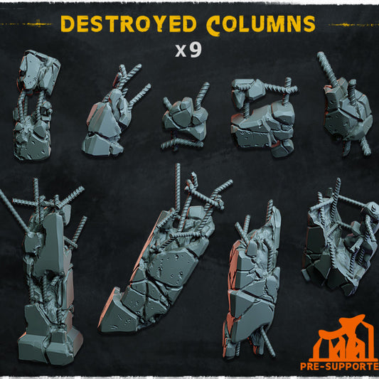 Destroyed Columns