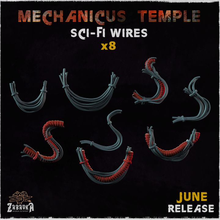 Mechanicus Temple Sci Fi Wires