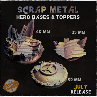 Scrap Metal Bases by Zabavka