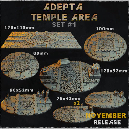 Adepta Temple Area Bases by Zabavka