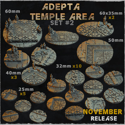 Adepta Temple Area Bases by Zabavka