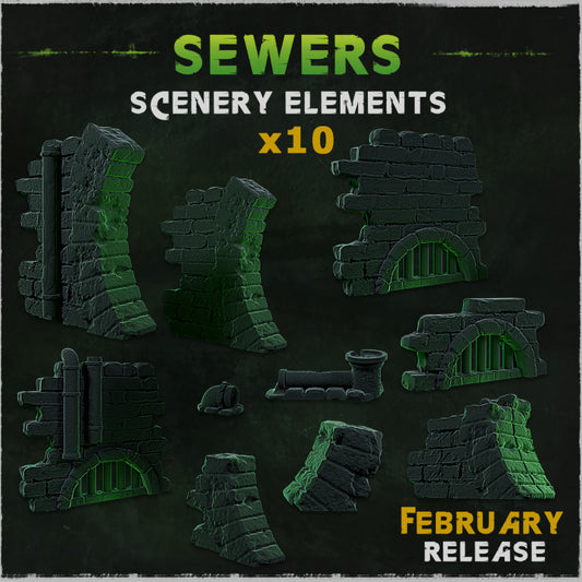 Sewers Scenery Elements