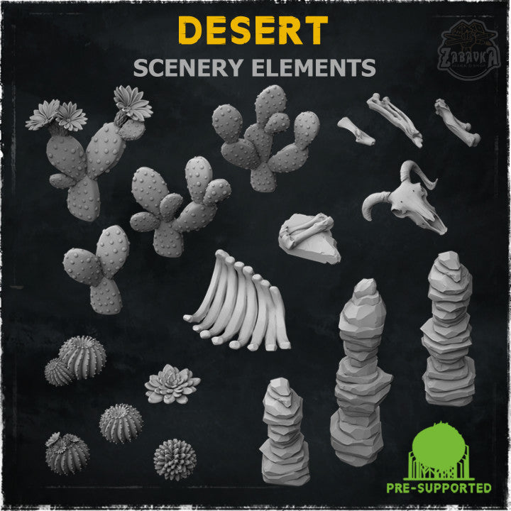 Desert Scenery Elements
